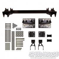 Solid Axle Swap Kit Brackets 31.5 in Centers for 00-07 Silverado / Sierra 8 Lug