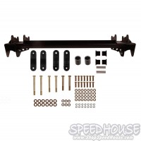 Solid Axle Swap Kit Brackets 36.5 in Centers for 00-07 Silverado / Sierra 8 Lug
