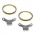78-91 Ford Dana 60 ABS Kit with Tone Rings and Sensor Mounts for GM HD Brakes